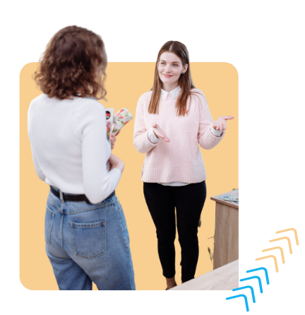 Profesores discutiendo